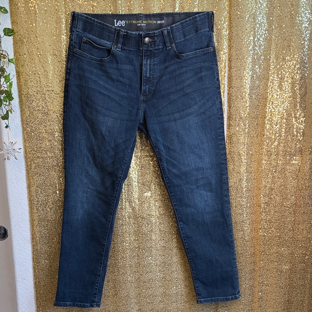 Lee Men's Deep Indigo Slim Jeans